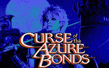 Curse of the Azure Bonds_DiskA screen shot title